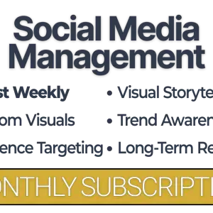 Social Management 1 Post Weekly