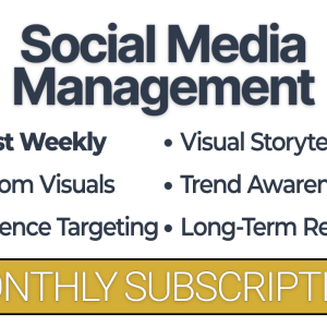 Social Management 1 Post Weekly
