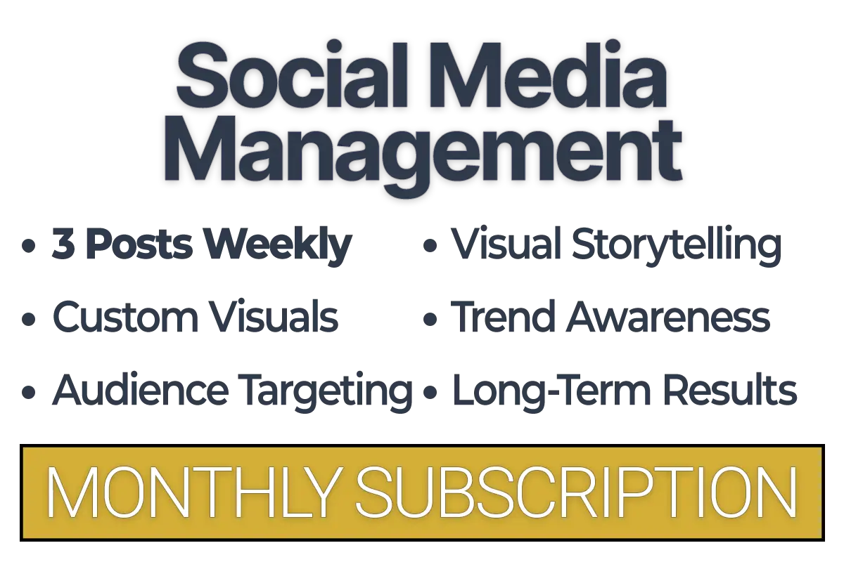 Social Management 3 Posts Weekly