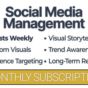 Social Management 3 Posts Weekly