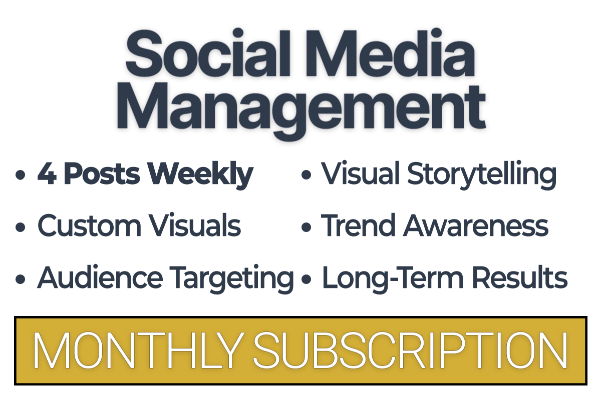Social Management 4 Posts Weekly
