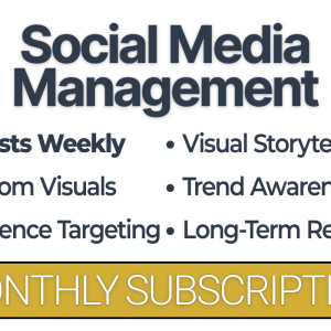 Social Management 6 Posts Weekly