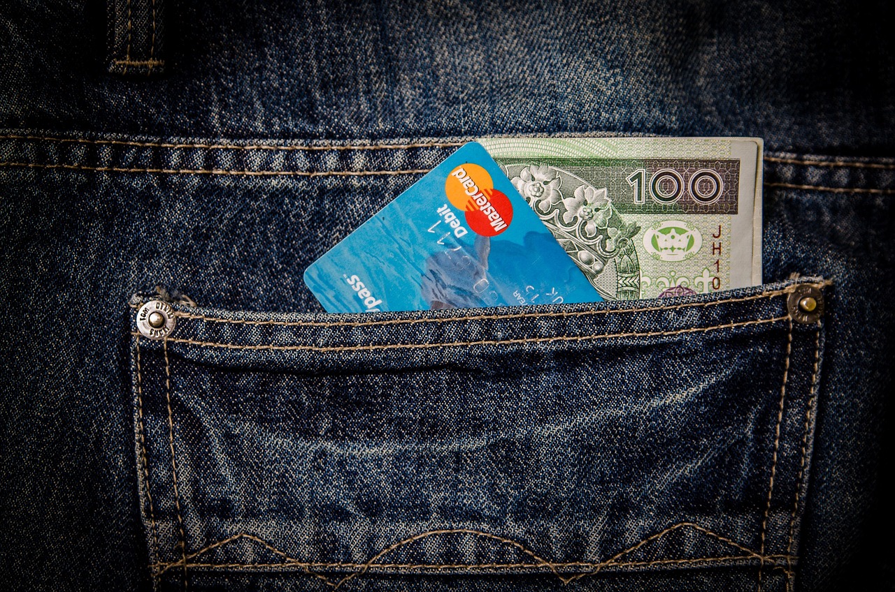 A payment card ready in hand, part of making it easy for customers to pay a small business on time